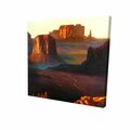 Fondo 32 x 32 in. Monument Valley Tribal Park In Arizona-Print on Canvas FO2791137
